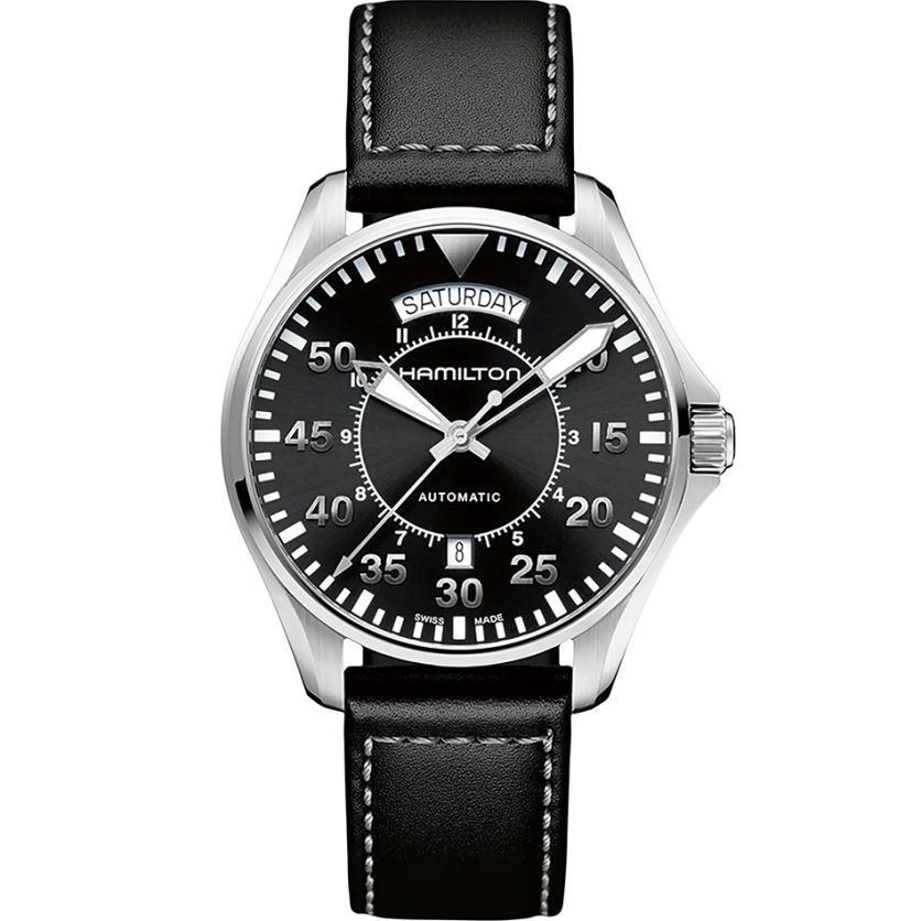 Hamilton KHAKI AVIATION PILOT DAY DATE AUTO H64615735 Hamilton KHAKI AVIATION PILOT DAY DATE AUTO H64615735