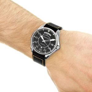 Hamilton KHAKI AVIATION PILOT DAY DATE AUTO H64615735 Hamilton KHAKI AVIATION PILOT DAY DATE AUTO H64615735