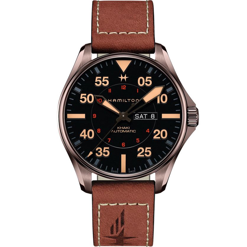 Hamilton KHAKI AVIATION PILOT DAY DATE AUTO H64705531 Hamilton KHAKI AVIATION PILOT DAY DATE AUTO H64705531