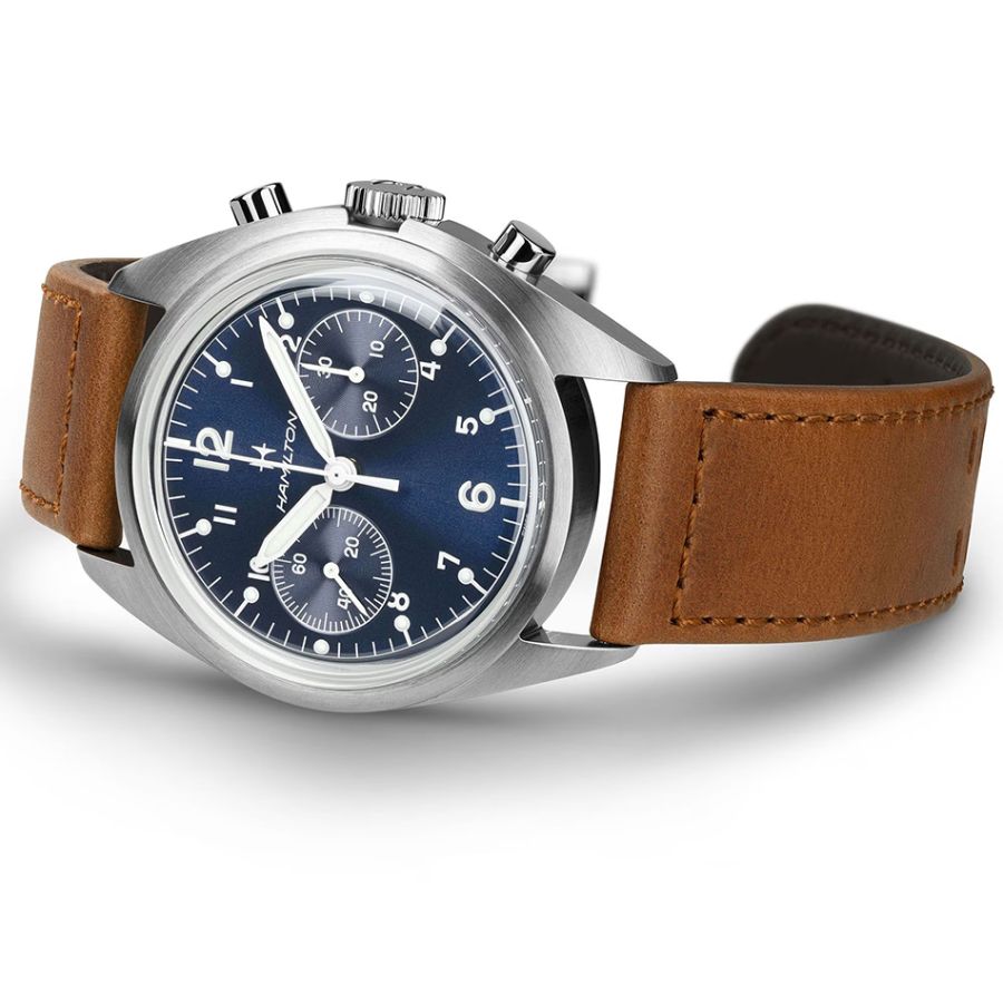 Hamilton Khaki Aviation Pilot Pioneer Mechanical Chrono H76409540