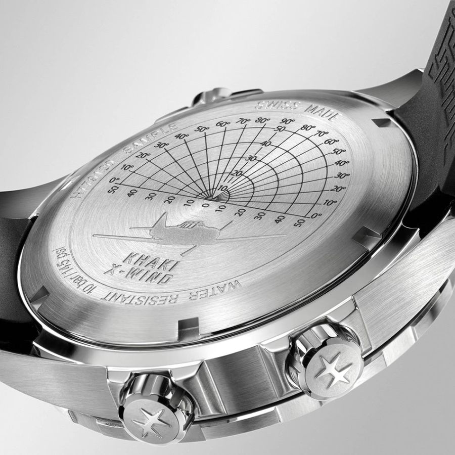 Hamilton KHAKI AVIATION X-WIND GMT CHRONO QUARTZ H77912335