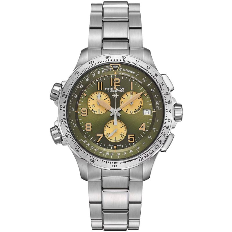 Hamilton KHAKI AVIATION X-WIND GMT CHRONO QUARTZ H77932160 Hamilton KHAKI AVIATION X-WIND GMT CHRONO QUARTZ H77932160