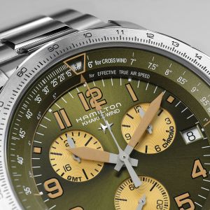 Hamilton KHAKI AVIATION X-WIND GMT CHRONO QUARTZ H77932160 Hamilton KHAKI AVIATION X-WIND GMT CHRONO QUARTZ H77932160