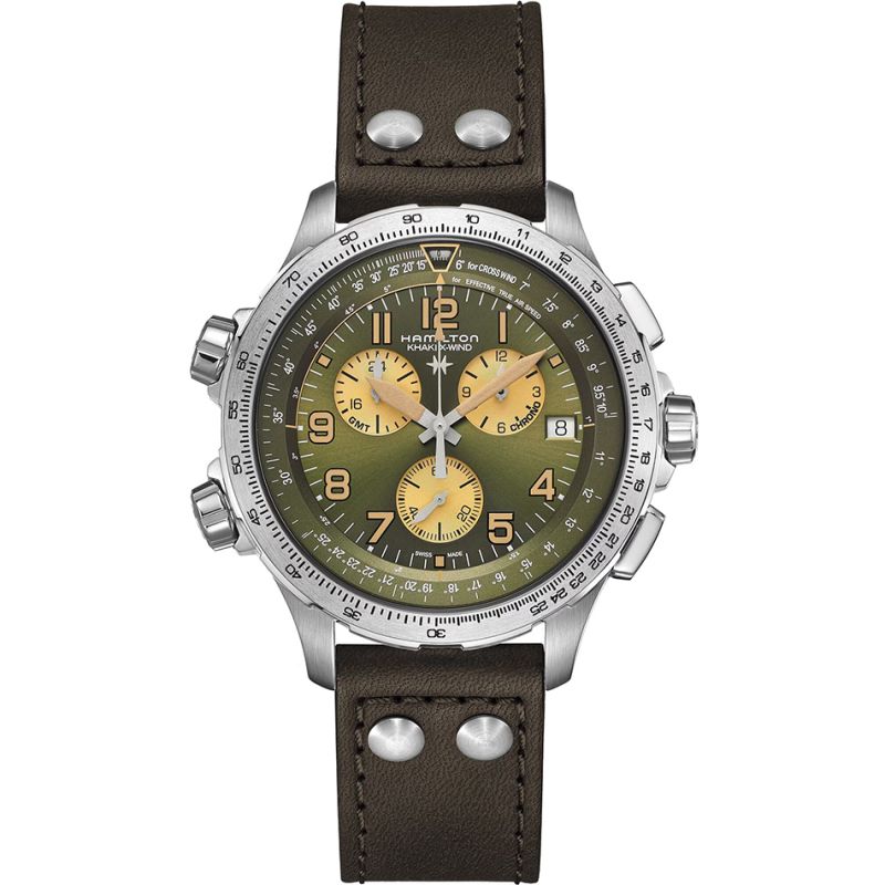 Hamilton KHAKI AVIATION X-WIND GMT CHRONO QUARTZ H77932560 Hamilton KHAKI AVIATION X-WIND GMT CHRONO QUARTZ H77932560