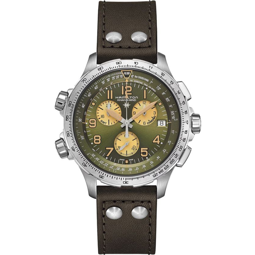 Hamilton KHAKI AVIATION X-WIND GMT CHRONO QUARTZ H77932560 Hamilton KHAKI AVIATION X-WIND GMT CHRONO QUARTZ H77932560