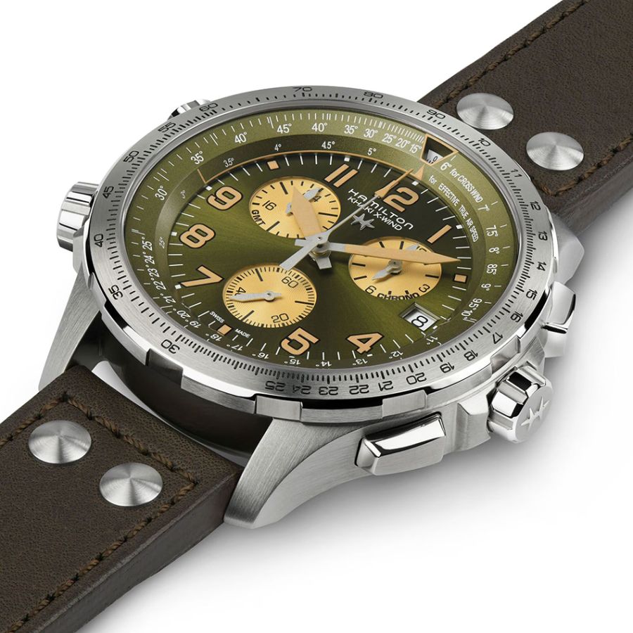 Hamilton KHAKI AVIATION X-WIND GMT CHRONO QUARTZ H77932560