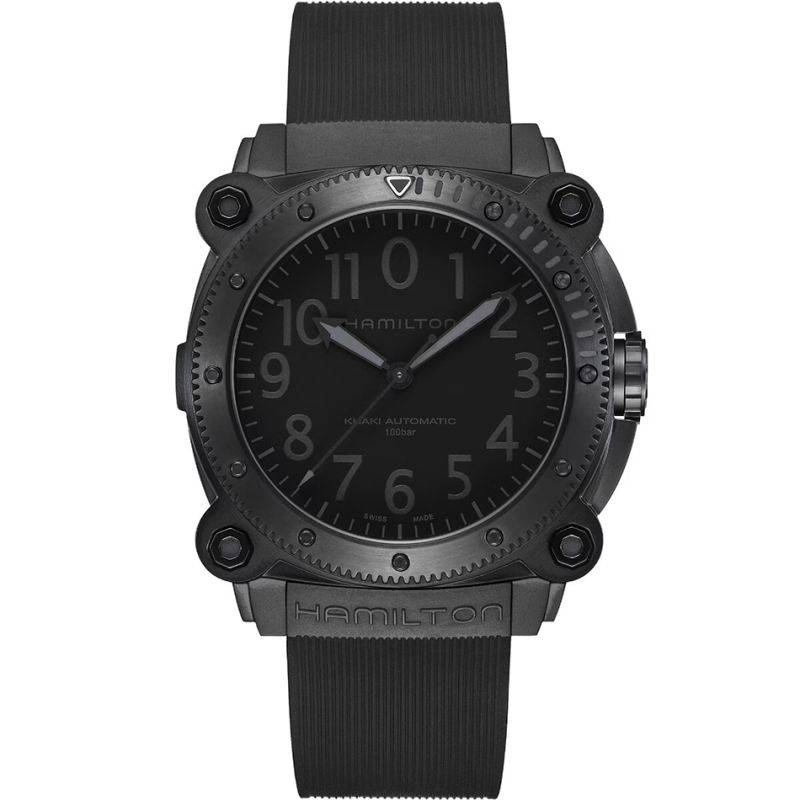 Hamilton KHAKI NAVY BELOWZERO AUTO TITANIUM H78505330 Hamilton KHAKI NAVY BELOWZERO AUTO TITANIUM H78505330