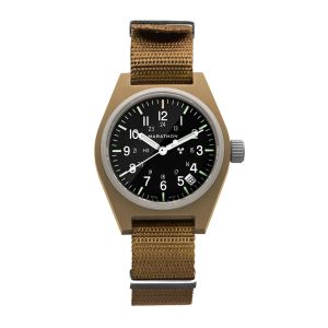 Marathon 34mm Desert Tan General Purpose Quartz with Date (GPQ) WW194015DT-0106