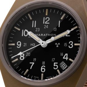 Marathon 34mm Desert Tan General Purpose Quartz with Date (GPQ) WW194015DT-0106