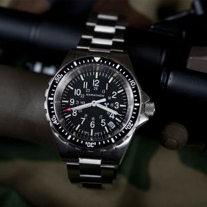Marathon 36mm Medium Diver's Quartz (MSAR Quartz) with Stainless Steel Bracelet WW194027SS-0108 Marathon 36mm Medium Diver's Quartz (MSAR Quartz) with Stainless Steel Bracelet WW194027SS-0108