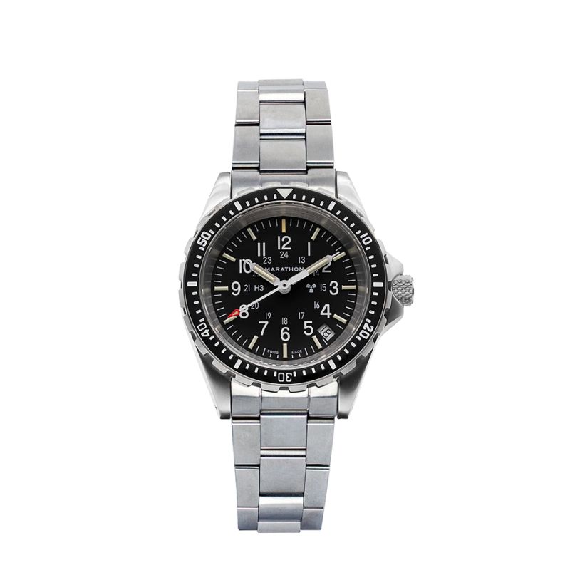Marathon 36mm Medium Diver's Quartz (MSAR Quartz) with Stainless Steel Bracelet WW194027SS-0108 Marathon 36mm Medium Diver's Quartz (MSAR Quartz) with Stainless Steel Bracelet WW194027SS-0108