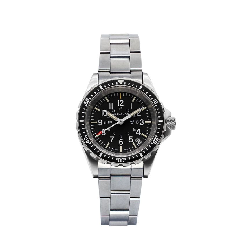 Marathon 36mm Medium Diver's Quartz (MSAR Quartz) with Stainless Steel Bracelet WW194027SS-0108 Marathon 36mm Medium Diver's Quartz (MSAR Quartz) with Stainless Steel Bracelet WW194027SS-0108