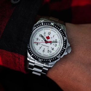 Marathon 41mm Arctic Red Maple Large Diver’s Automatic (GSAR) with Stainless Steel Bracelet WW194006SS-1601 Marathon 41mm Arctic Red Maple Large Diver’s Automatic (GSAR) with Stainless Steel Bracelet WW194006SS-1601