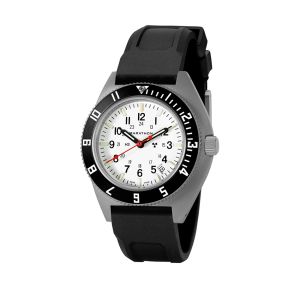 Marathon 41mm Arctic Steel Navigator with Date (SSNAV-D) on Black 3-Piece Rubber Strap Kit WW194013SS-0530 Marathon 41mm Arctic Steel Navigator with Date (SSNAV-D) on Black 3-Piece Rubber Strap Kit WW194013SS-0530