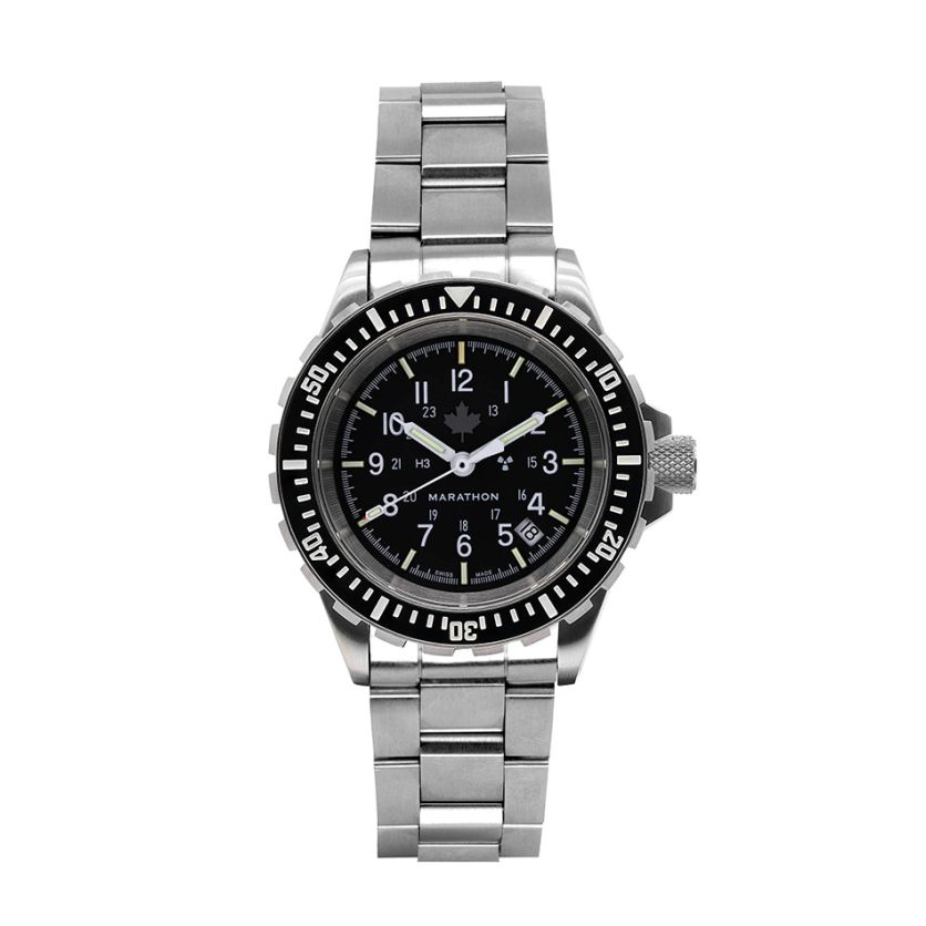 Marathon 41mm Gray Maple Large Diver's Automatic (GSAR) with Stainless Steel Bracelet WW194006SS-0309 Marathon 41mm Gray Maple Large Diver's Automatic (GSAR) with Stainless Steel Bracelet WW194006SS-0309