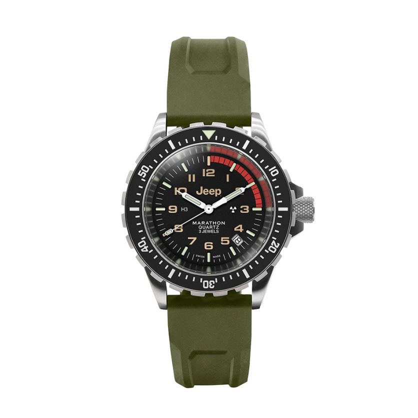 Marathon 41MM JEEP® RUBICON TSAR® WW194007SS-4101 Marathon 41MM JEEP® RUBICON TSAR® WW194007SS-4101