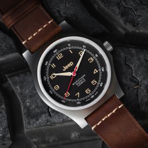Marathon 41mm Jeep® Willys SSGPQ (Officer's Quartz) WW194034SS-4001 + Ремешки