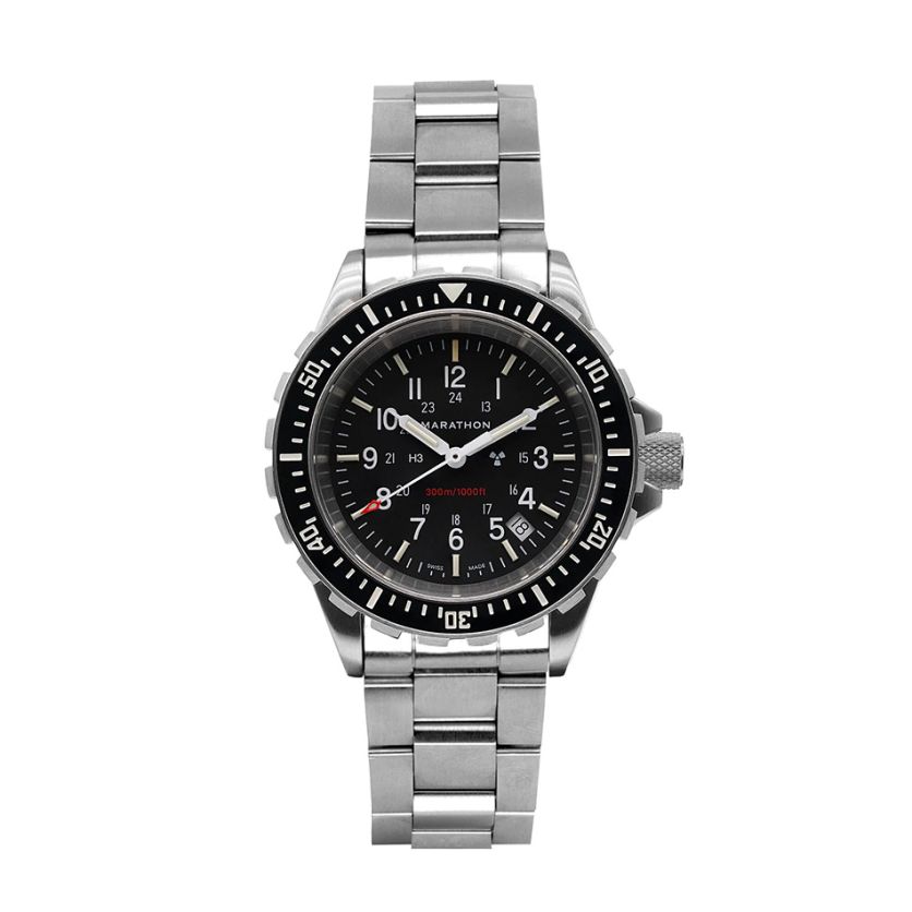 Marathon 41mm Large Diver's Quartz (TSAR) with Stainless Steel Bracelet WW194007SS-0112 Marathon 41mm Large Diver's Quartz (TSAR) with Stainless Steel Bracelet WW194007SS-0112