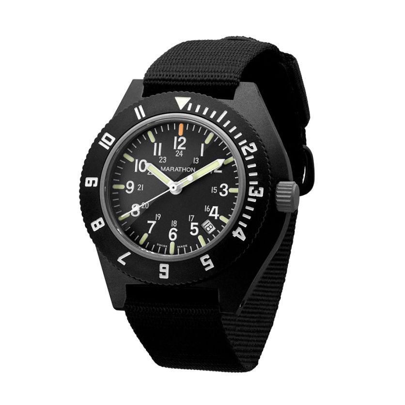Marathon 41mm MaraGlo Black Navigator with Date (NAV-DM) WW194013BK-2101 Marathon 41mm MaraGlo Black Navigator with Date (NAV-DM) WW194013BK-2101
