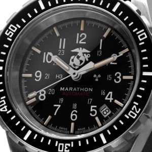 Marathon 41mm Official USMC™ Large Diver's Automatic (GSAR) with Stainless Steel Bracelet WW194006SS-0208 Marathon 41mm Official USMC™ Large Diver's Automatic (GSAR) with Stainless Steel Bracelet WW194006SS-0208