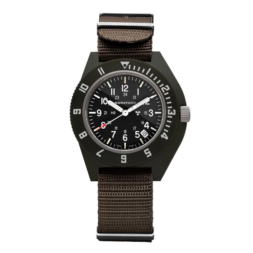 Marathon 41mm Sage Green Pilot's Navigator with Date WW194013SG-0112 Marathon 41mm Sage Green Pilot's Navigator with Date WW194013SG-0112