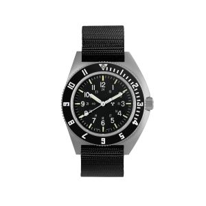 Marathon 41mm Steel Navigator (SSNAV) on Ballistic Nylon WW194001SS-0801 Marathon 41mm Steel Navigator (SSNAV) on Ballistic Nylon WW194001SS-0801