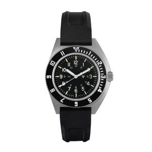 Marathon 41mm Steel Navigator (SSNAV) on Black 3-Piece Rubber Strap Kit WW194001SS-0830 Marathon 41mm Steel Navigator (SSNAV) on Black 3-Piece Rubber Strap Kit WW194001SS-0830