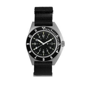 Marathon 41mm Steel Navigator (SSNAV) on Nylon DEFSTAN WW194001SS-0802 Marathon 41mm Steel Navigator (SSNAV) on Nylon DEFSTAN WW194001SS-0802