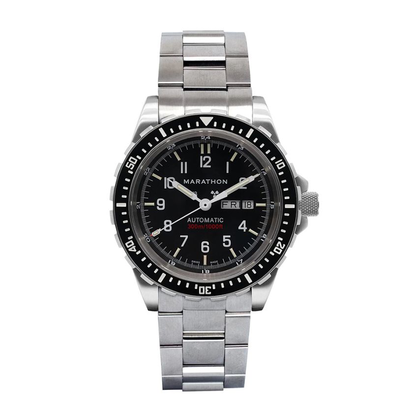 Marathon 46mm Jumbo Day Date Automatic (JDD) with Stainless Steel Bracelet WW194021SS-0109 Marathon 46mm Jumbo Day Date Automatic (JDD) with Stainless Steel Bracelet WW194021SS-0109