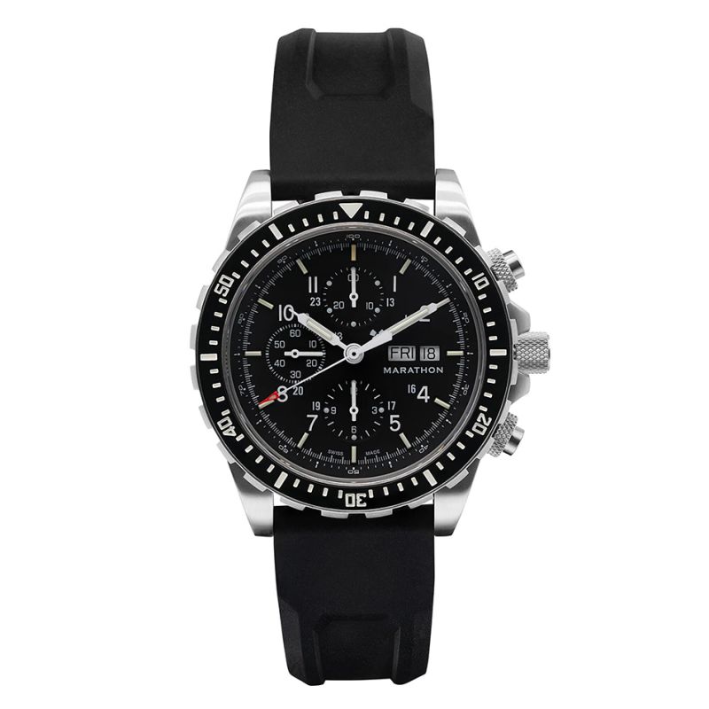 Marathon 46mm Jumbo Diver Pilot's Automatic Chronograph (CSAR) WW194014SS-0130 Marathon 46mm Jumbo Diver Pilot's Automatic Chronograph (CSAR) WW194014SS-0130