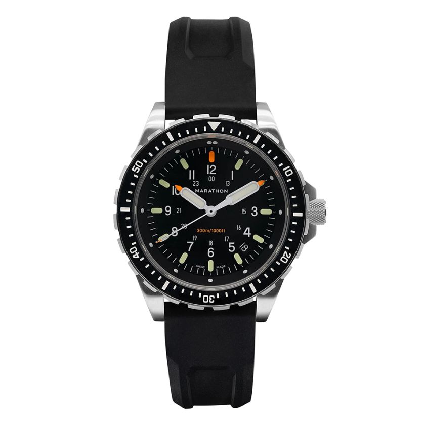 Marathon 46mm Jumbo Diver's Quartz (JSAR) WW194018SS-0130 Marathon 46mm Jumbo Diver's Quartz (JSAR) WW194018SS-0130