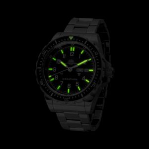 Marathon 46mm Official IDF YAMAM™ Jumbo DayDate Automatic (JDD) with Stainless Steel Bracelet WW194021SS-0706