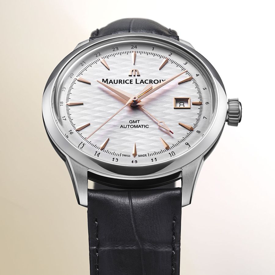 Maurice Lacroix 1975 Automatic Vagues du Jura GMT 756048-SS001-131-2
