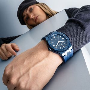 Maurice Lacroix AIKON AUTOMATIC 39MM BLUE PVD LIMITED EDITION AI6007-PVC00-430-4 Maurice Lacroix AIKON AUTOMATIC 39MM BLUE PVD LIMITED EDITION AI6007-PVC00-430-4