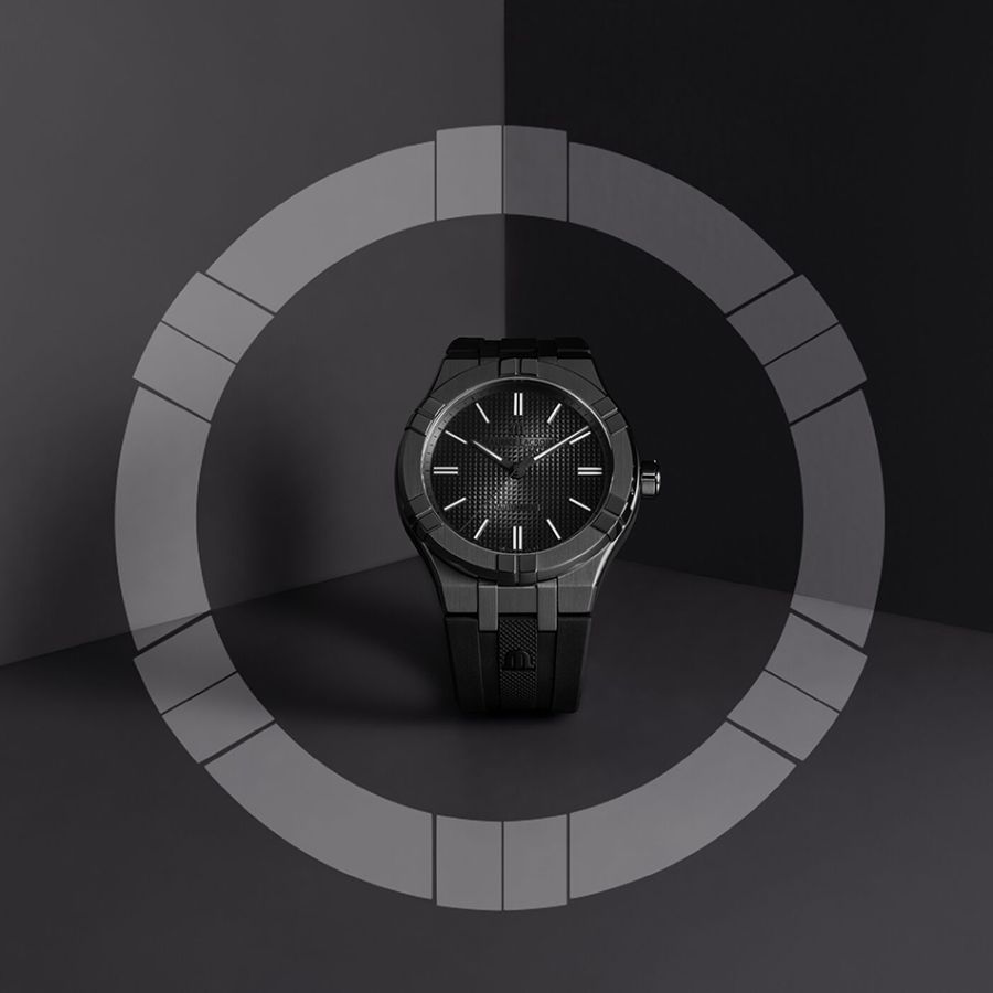 Maurice Lacroix AIKON AUTOMATIC 42MM GUNMETAL PVD LIMITED EDITION AI6008-PVB00-330-2