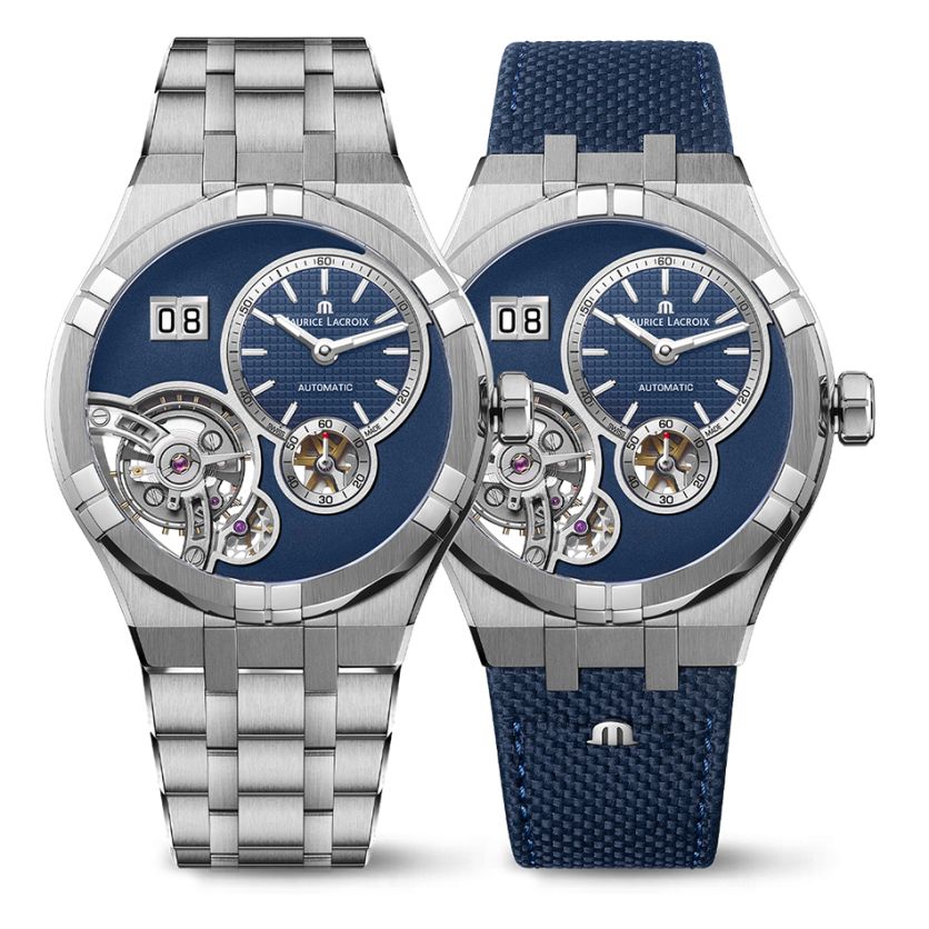 Maurice Lacroix AIKON MASTER GRAND DATE AI6118-SS00E-430-C + Ремешок Maurice Lacroix AIKON MASTER GRAND DATE AI6118-SS00E-430-C + Ремешок