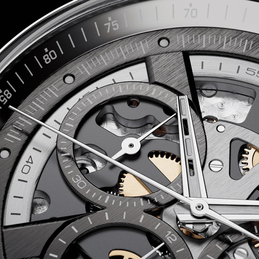 Mido Multifort Skeleton Chronograph M038.662.11.060.00