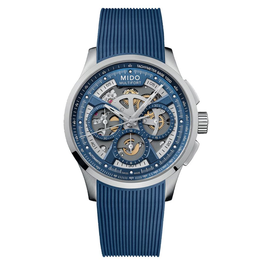 Mido Multifort Skeleton Chronograph M038.662.17.040.00
