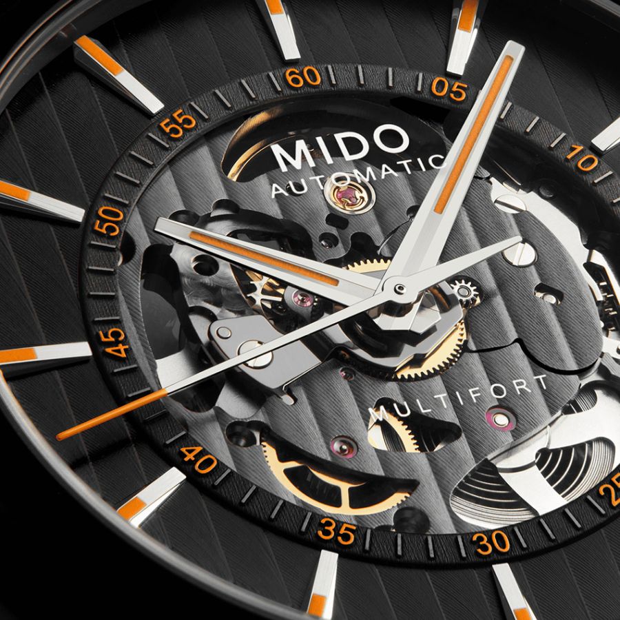 Mido Multifort Skeleton Vertigo M038.436.37.051.00