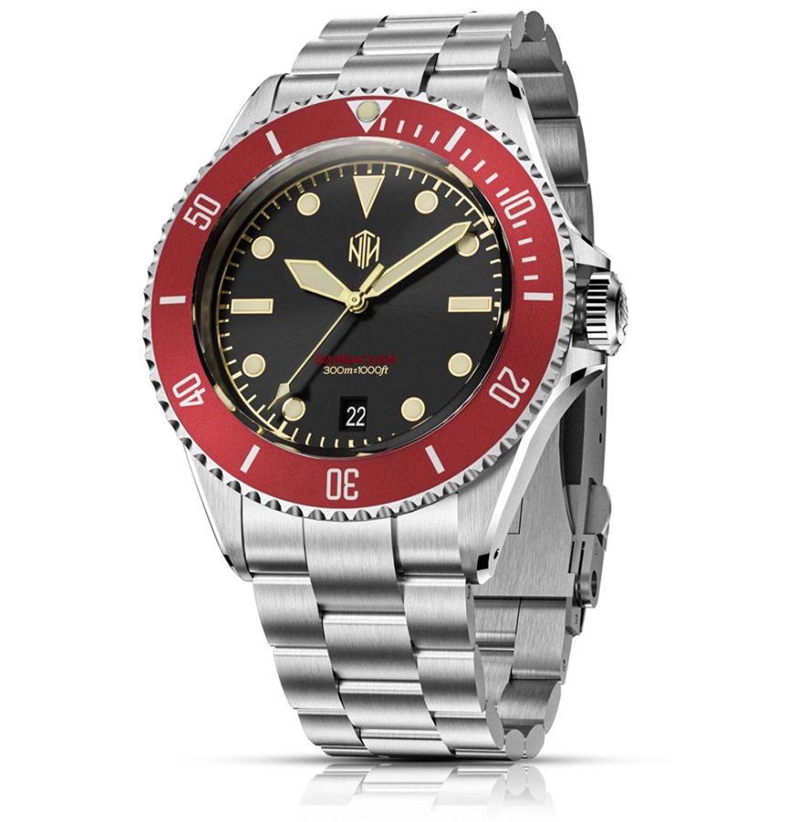 NTH Barracuda Vintage Red with date WW-NTHL-BVRD