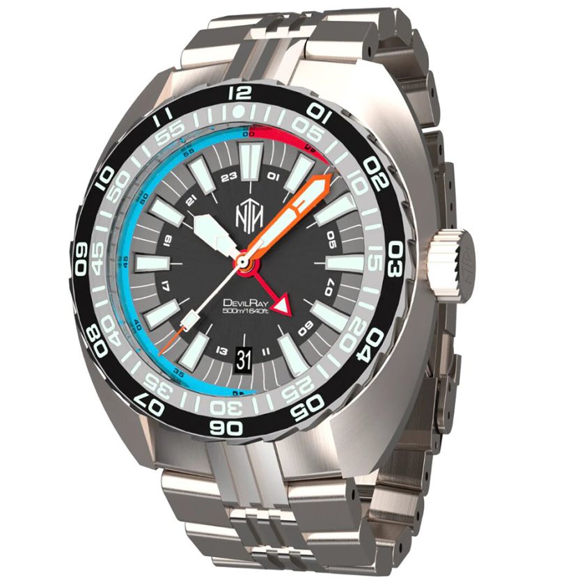 NTH DevilRay Black GMT WW-NTH-DRKG NTH DevilRay Black GMT WW-NTH-DRKG