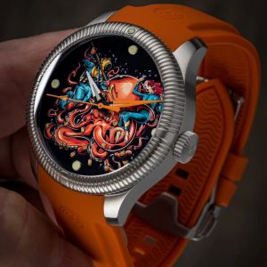 Ocean Crawler Ceramic-Enamel Dial Abyssal Duel Limited Edition Ocean Crawler Ceramic-Enamel Dial Abyssal Duel Limited Edition