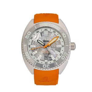 Ocean Crawler Core Diver - Damascus Steel - 2 Straps Included Ocean Crawler Core Diver - Damascus Steel - 2 Straps Included