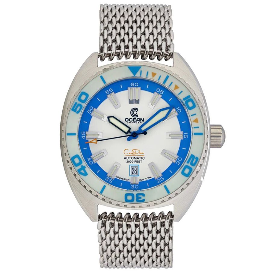 Ocean Crawler Core Diver Full Lume Blue + Ремешок