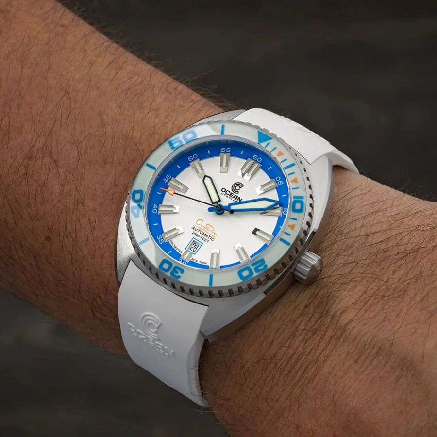 Ocean Crawler Core Diver Full Lume Blue + Ремешок
