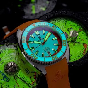Ocean Crawler Core Diver Full Lume Orange + Ремешок Ocean Crawler Core Diver Full Lume Orange + Ремешок