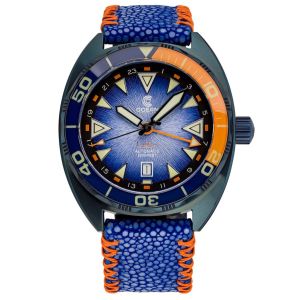 Ocean Crawler Core Diver GMT V3 Blue Steel DLC Ocean Crawler Core Diver GMT V3 Blue Steel DLC
