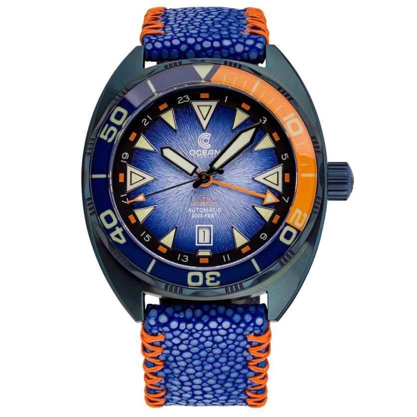 Ocean Crawler Core Diver GMT V3 Blue Steel DLC Ocean Crawler Core Diver GMT V3 Blue Steel DLC