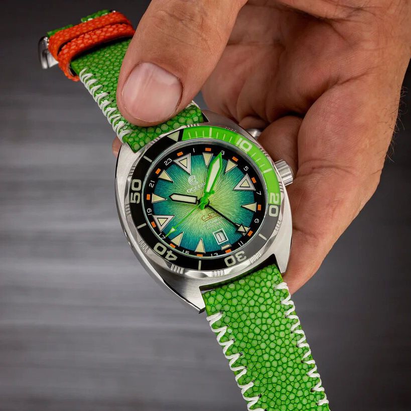 Ocean Crawler Core Diver GMT V3 Green