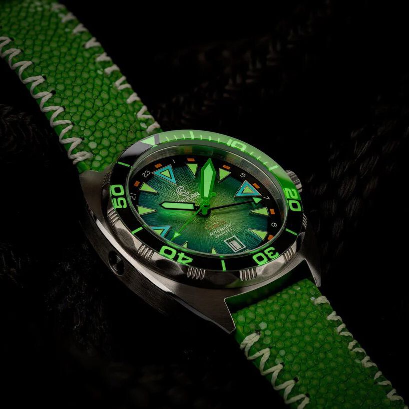 Ocean Crawler Core Diver GMT V3 Green